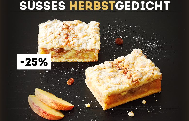 Apfel Dinkel Streusel - Bäckerei Der Mann